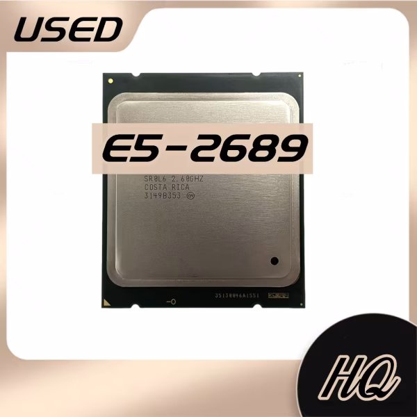 Processador CPU Xeon E5 2689 LGA 2011, 2,6 GHz, 8 Core, 16 Threads, Suporte a Placa-Mãe, X79