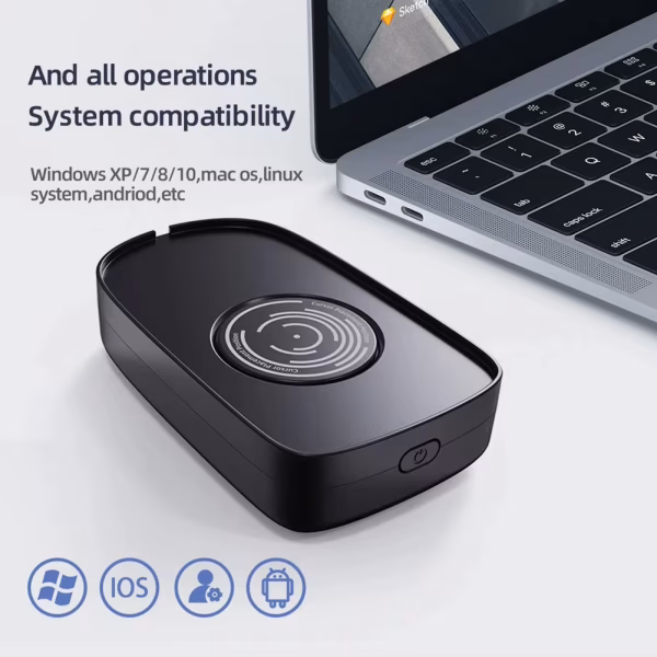 Simulador de Movimento de Mouse Indetectável 5V 1A, Compatível com Mouse com Fio e Sem Fio para Manter o PC Ativo