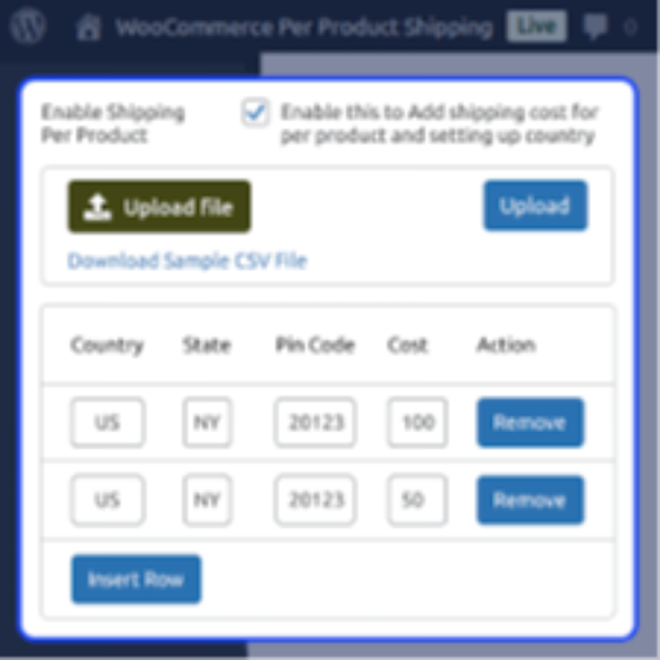 WooCommerce Shipping Per Product v2