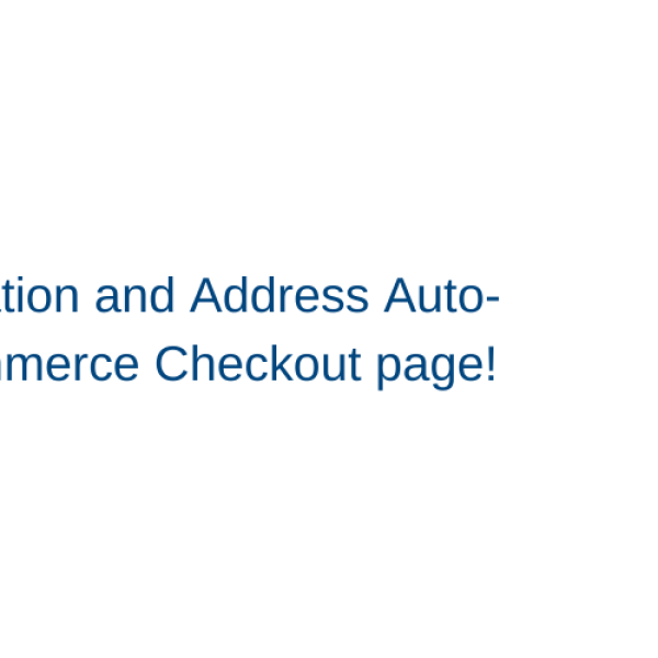 ELEX WooCommerce Address Validation & Google Address Autocomplete Plugin