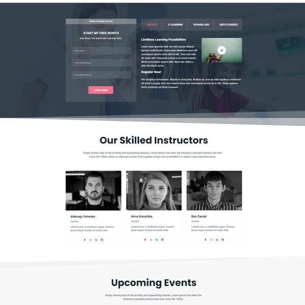 Bookflare Modern Education Online Learning Ele