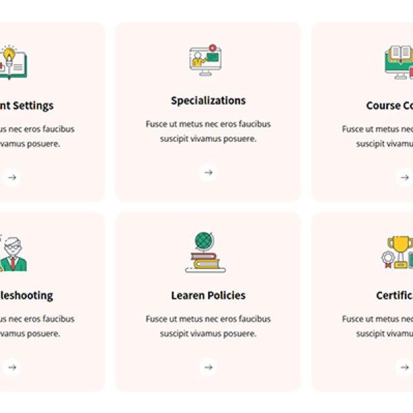 Learen E Learning Online Courses Elementor Tem