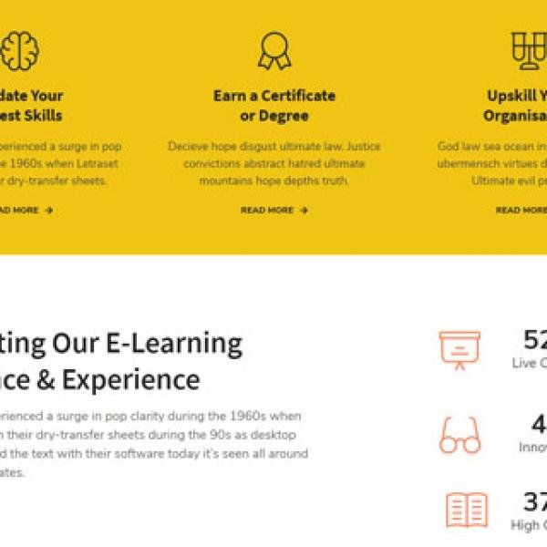 Learnkit E Learning Elementor Template Kit