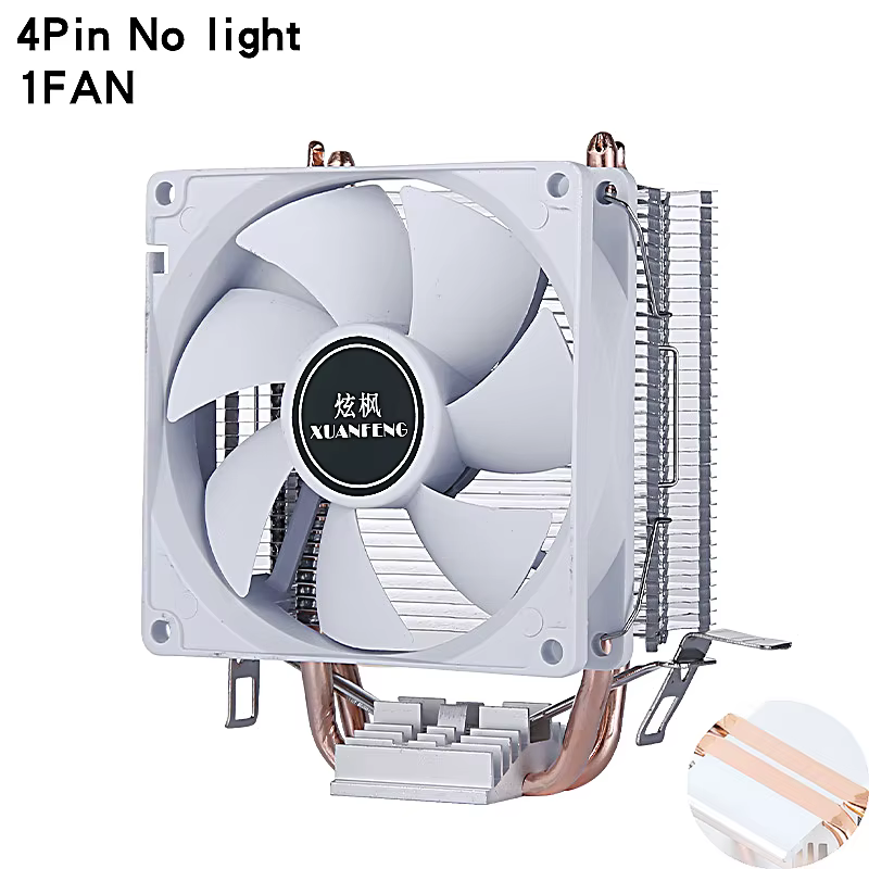 2Heat-pipes 1Fan4pin