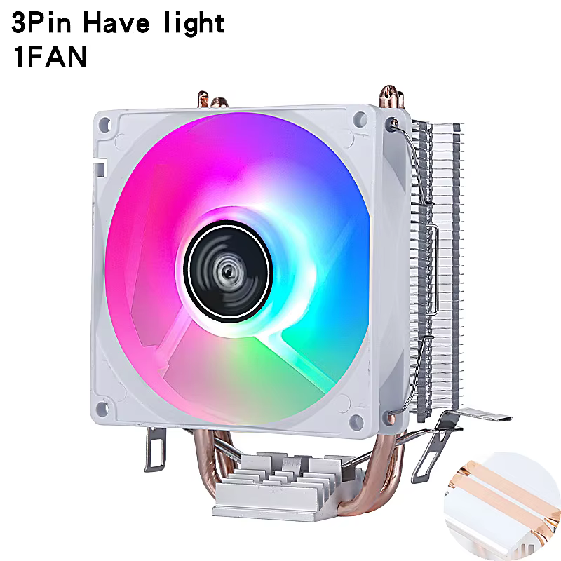 2Heat pipes 1Fan3pin
